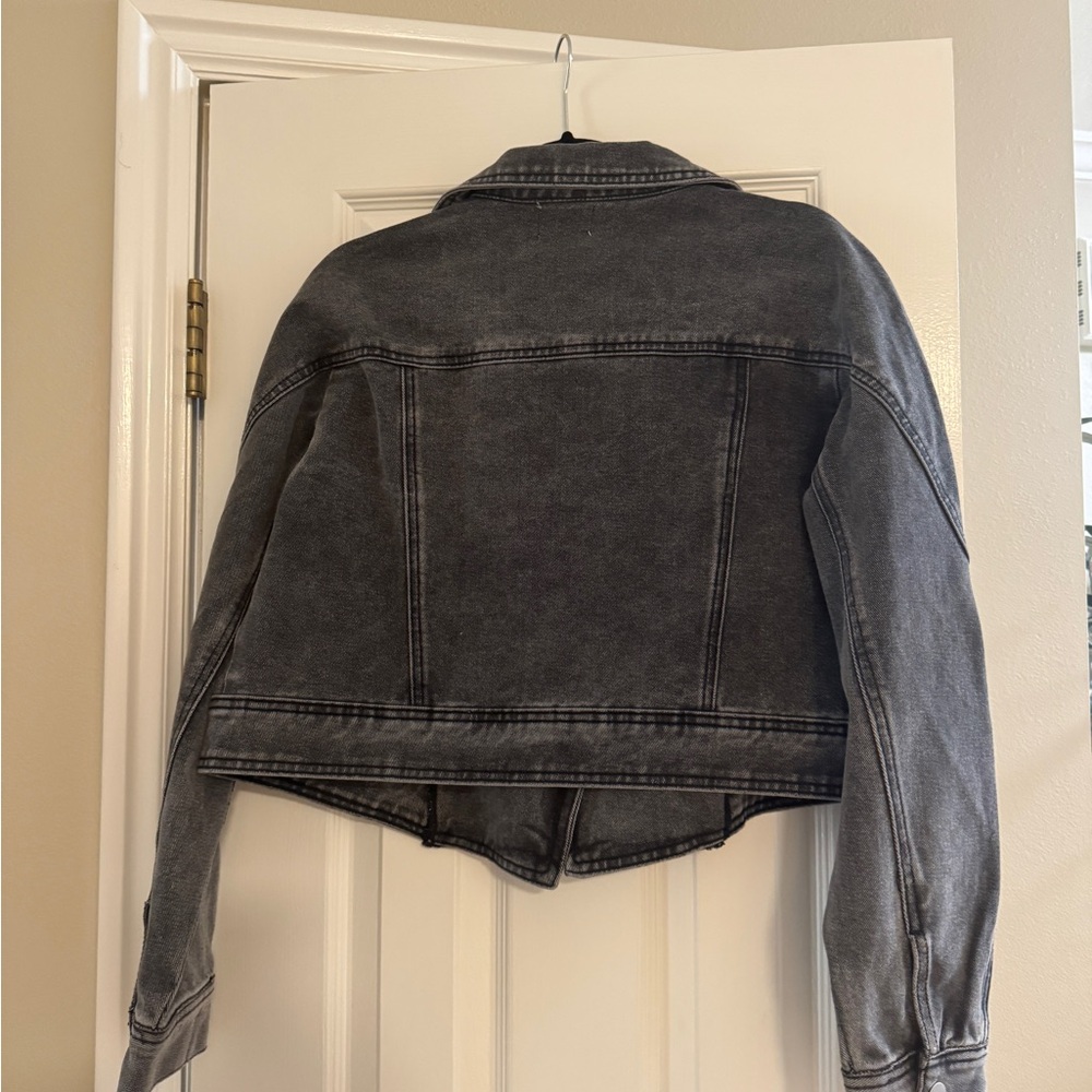 Superdown Washed Black Denim Jacket - image 4